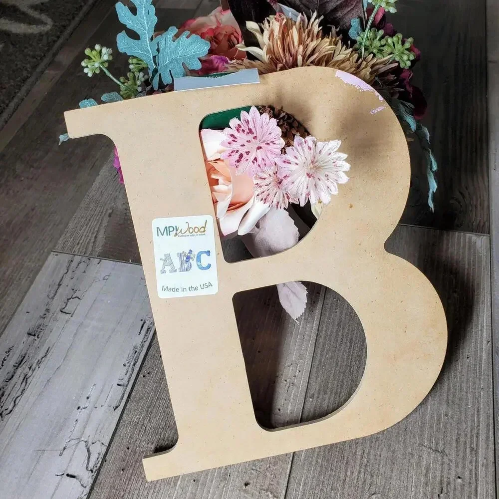 NWT MPI Wood Alphabet Letter 